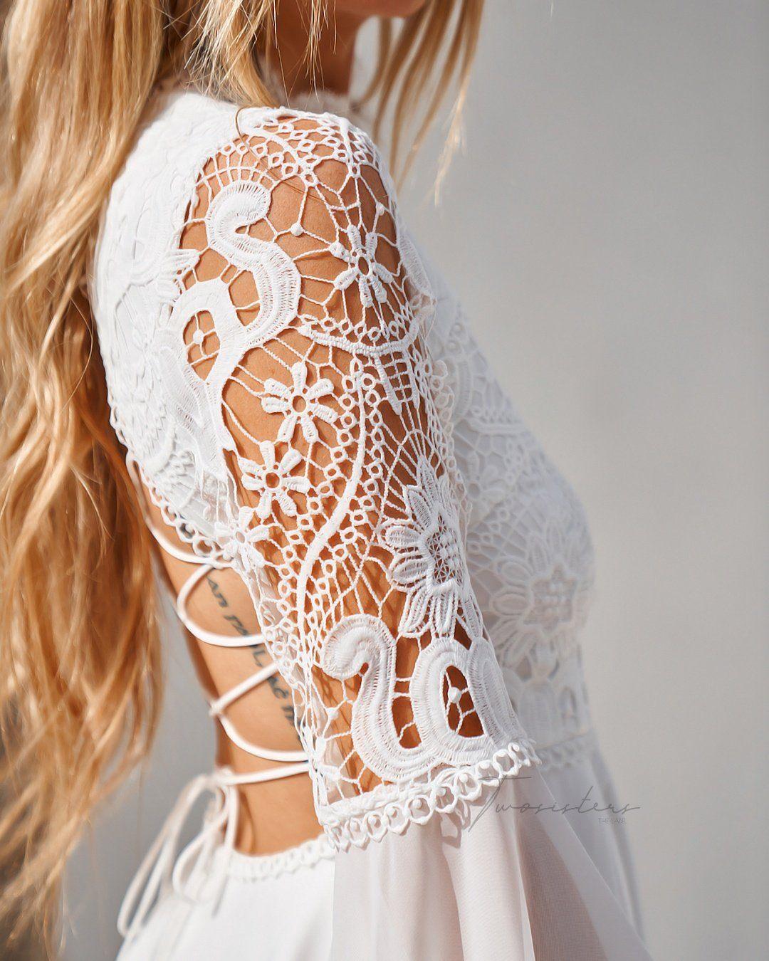 Paige Dress - White - Image 6