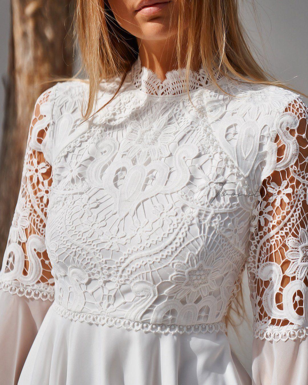 Paige Dress - White - Image 8