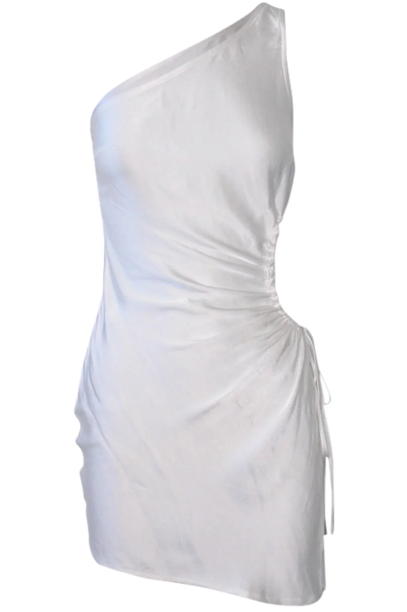Pamela Mini Dress - White - Image 6