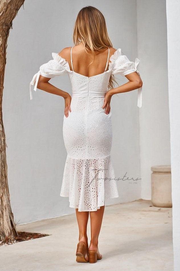 Parker Dress - White - Image 2