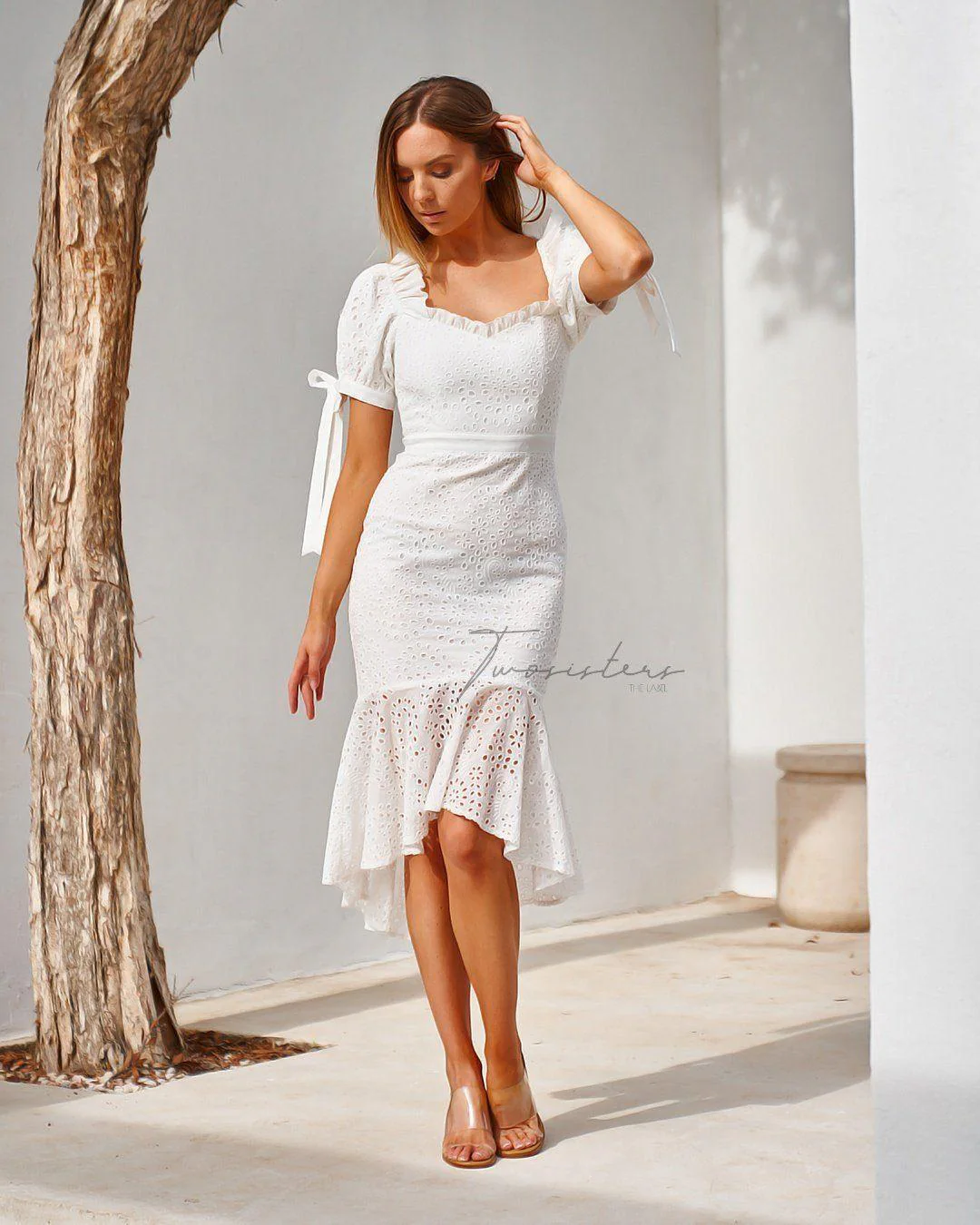 Parker Dress - White - Image 4