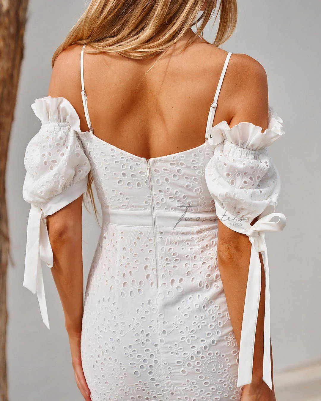 Parker Dress - White - Image 5