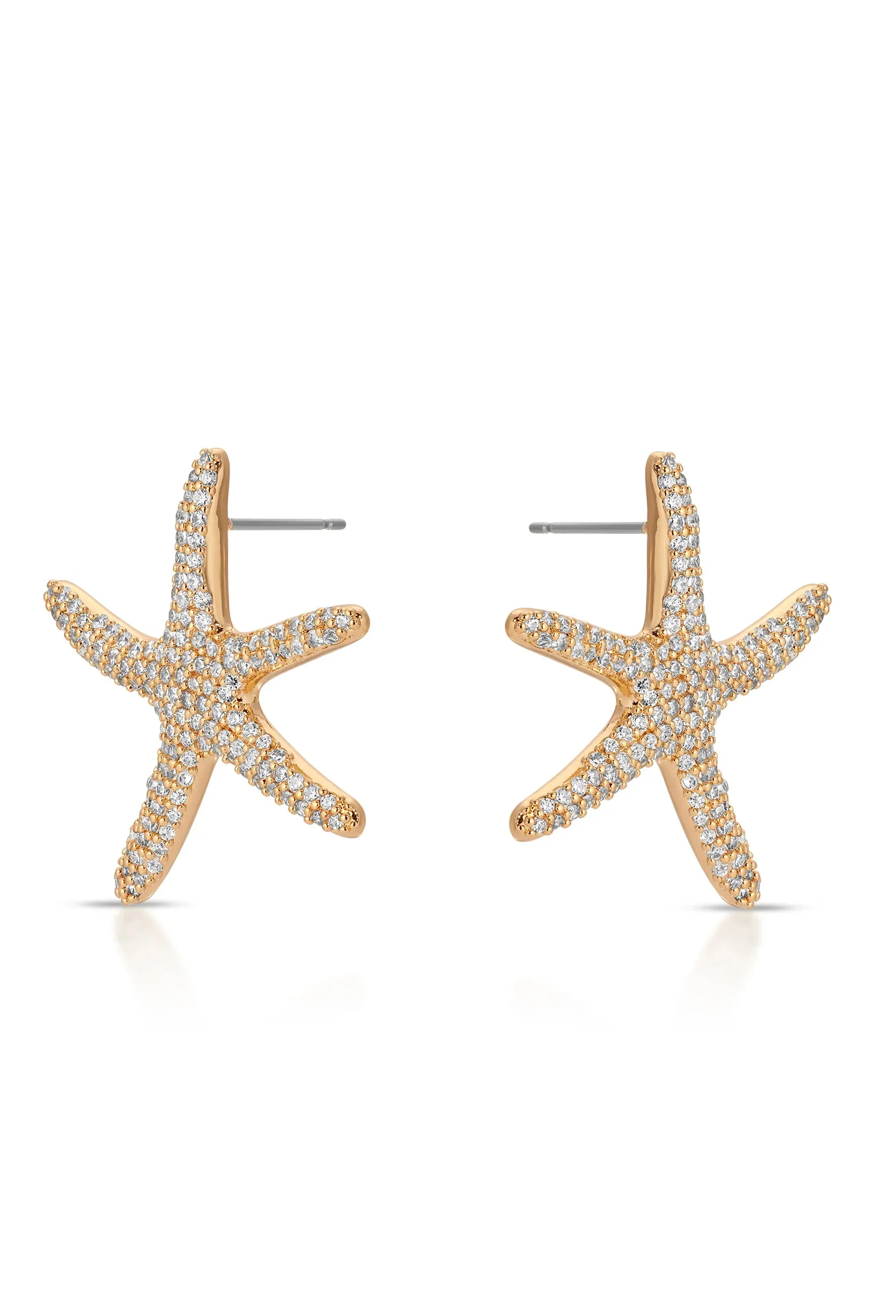 Pavè Starfish Earrings - Image 2