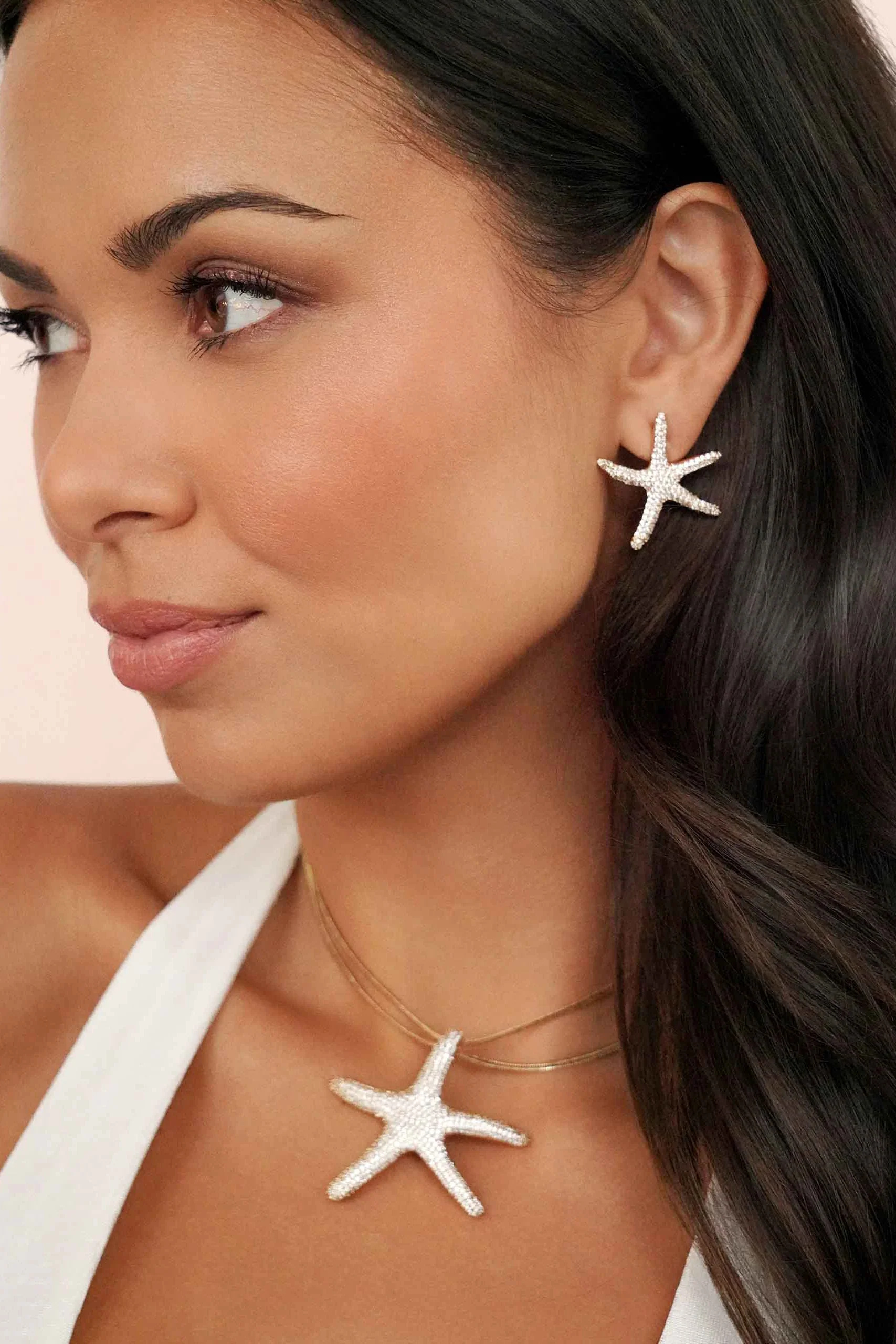 Pavè Starfish Earrings - Image 3