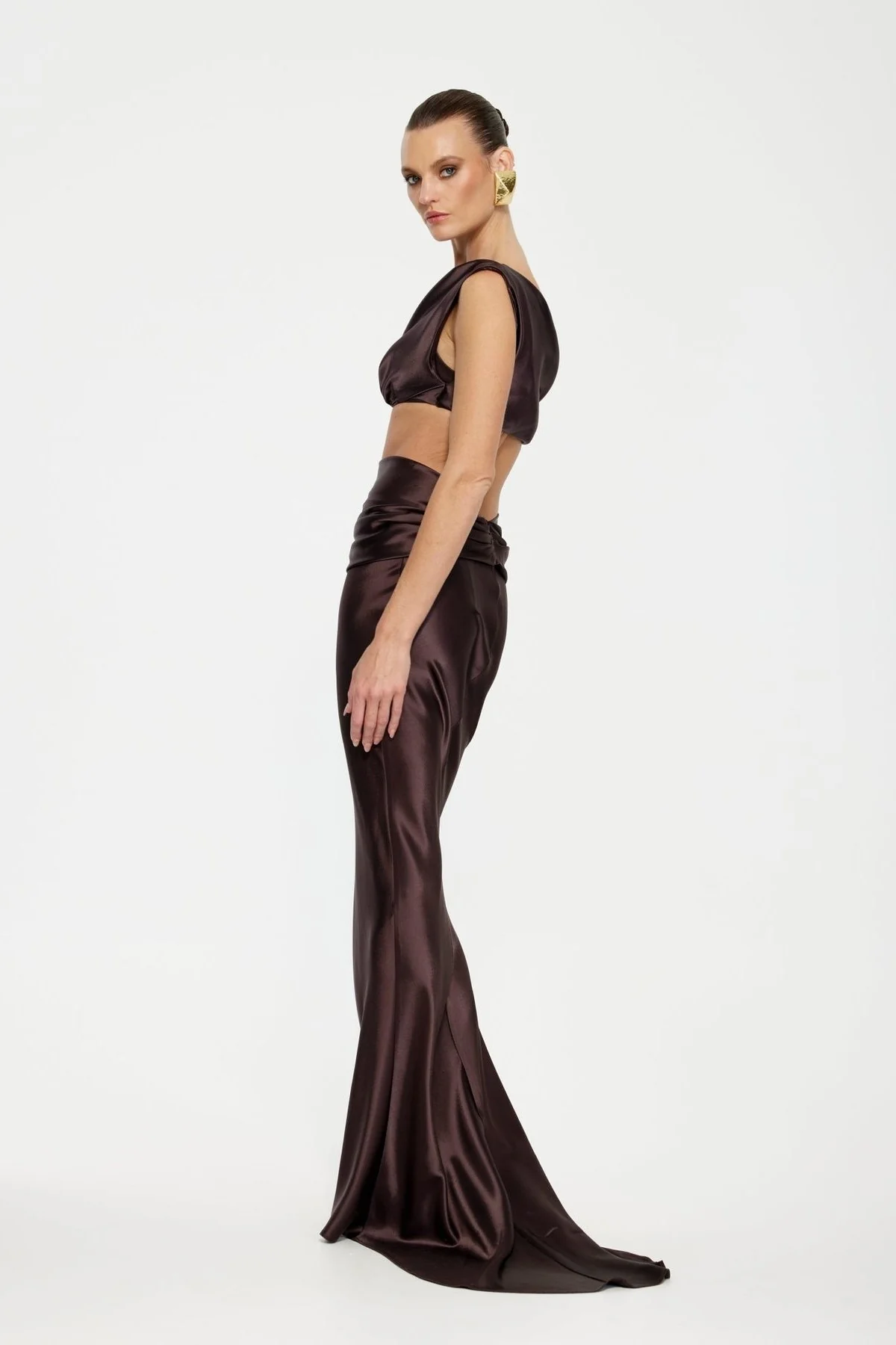 Perez Skirt - Chocolate - Image 2