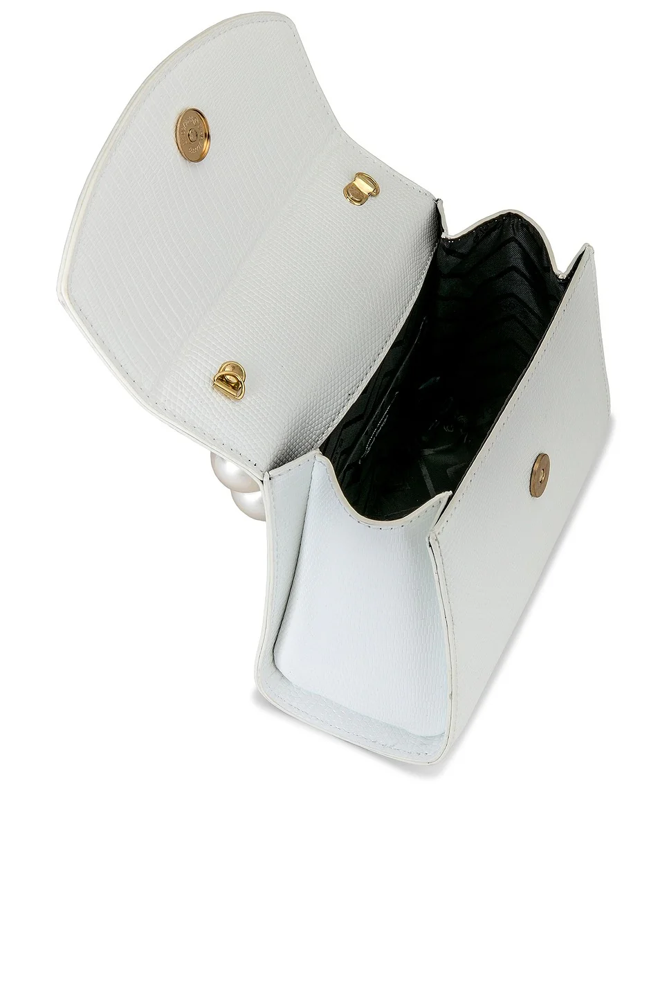 Peta Pearl Handle Bag - White - Image 4