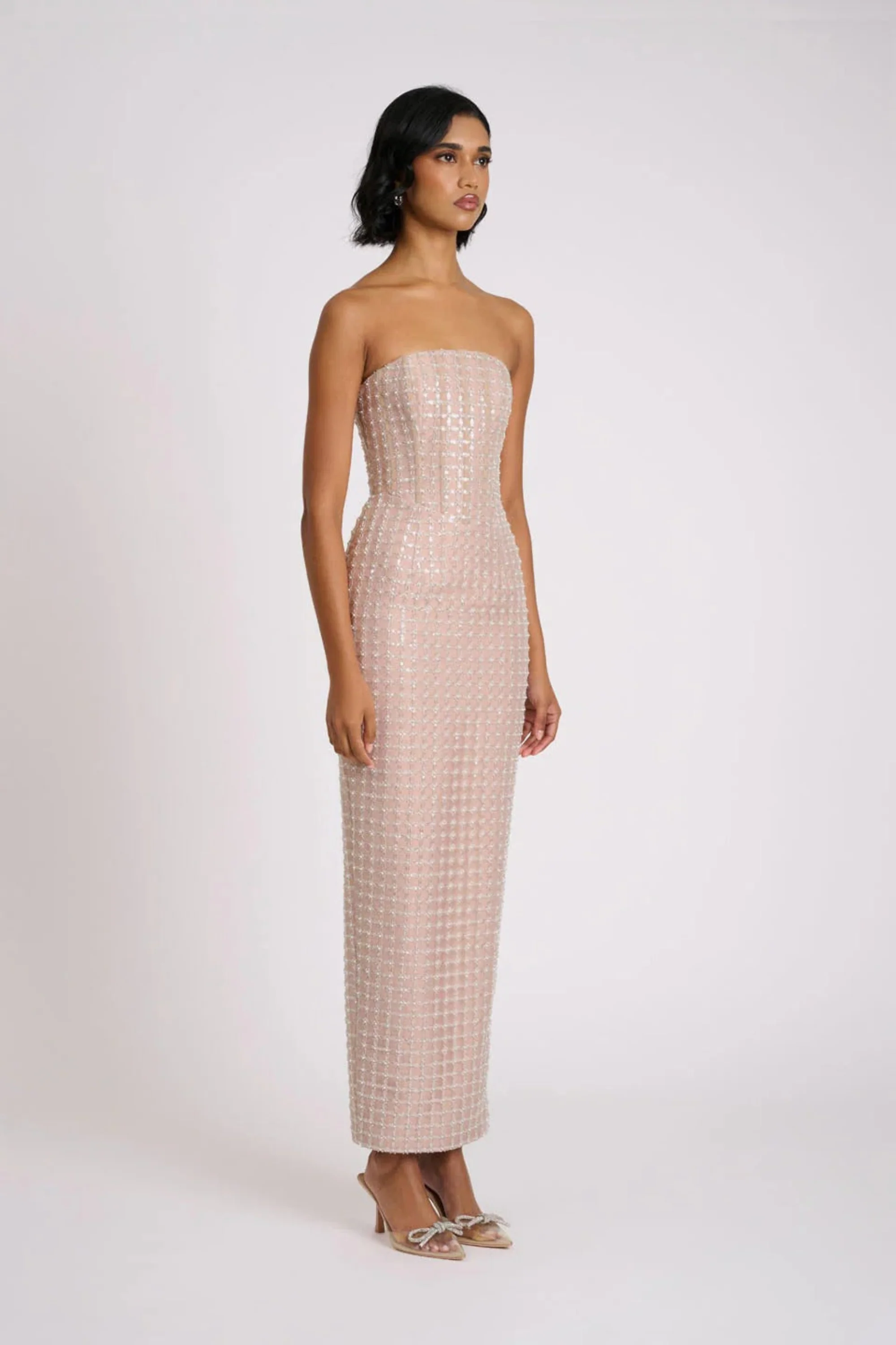 Peyton Gown - Beige - Image 3