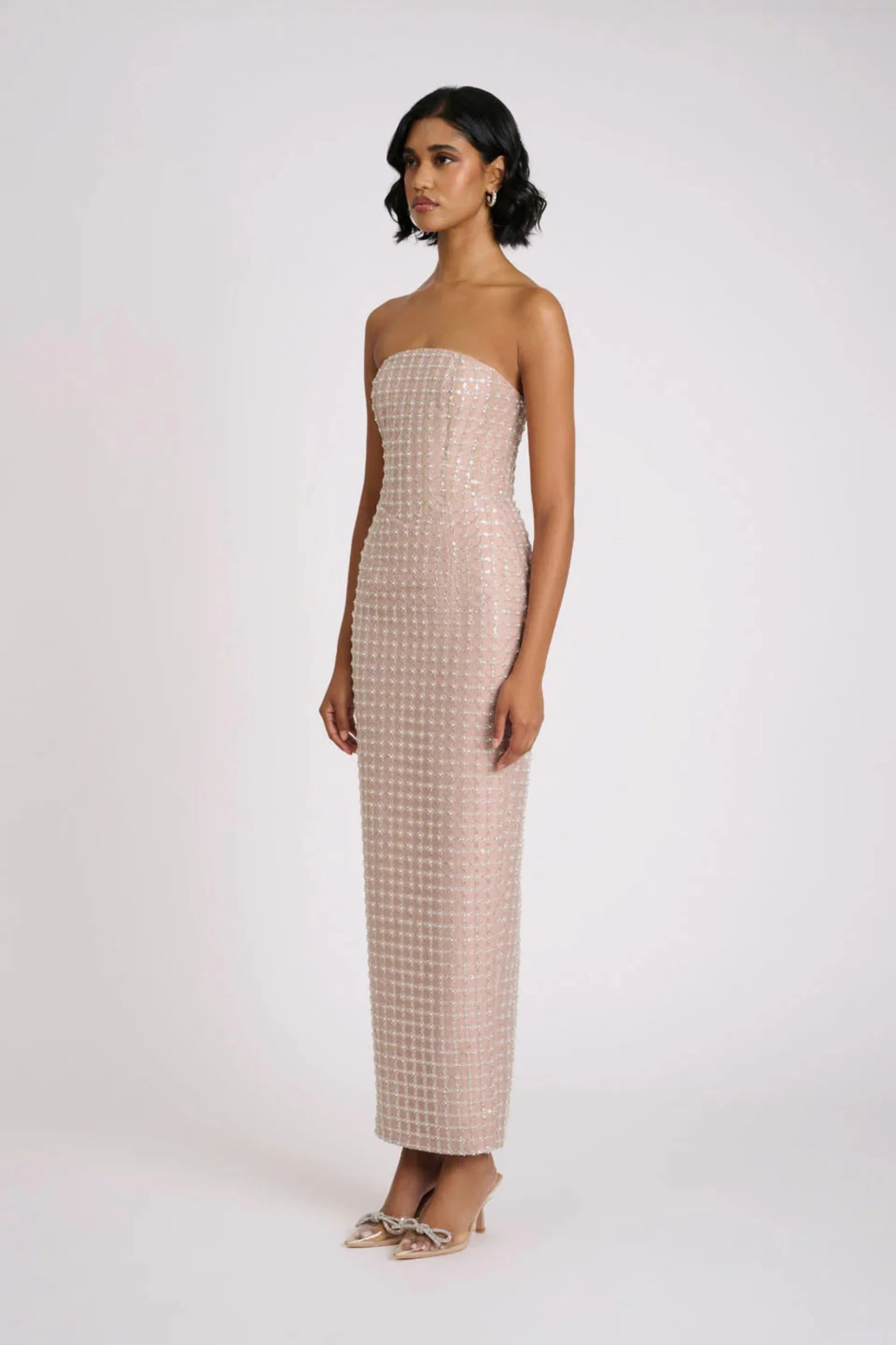 Peyton Gown - Beige - Image 4
