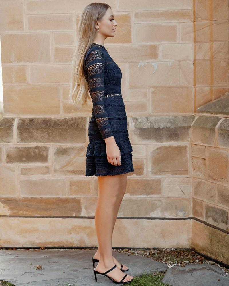 Phoebe Dress - Navy - Image 2