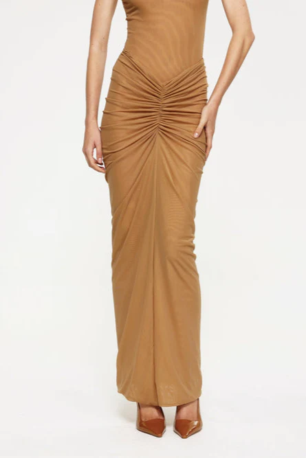 Pilar Maxi Skirt - Dark Skin - Image 3
