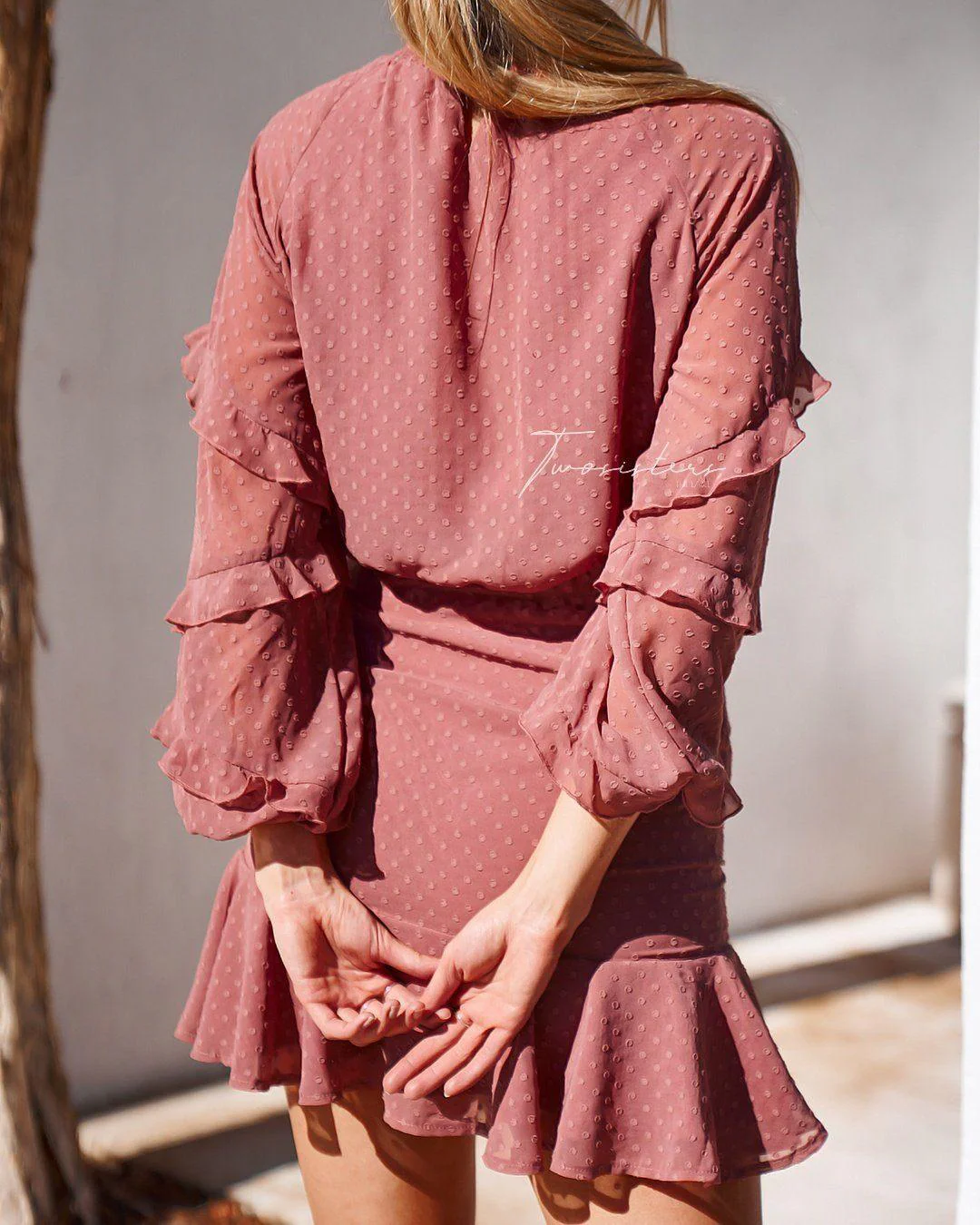 Piper Dress - Mauve - Image 4