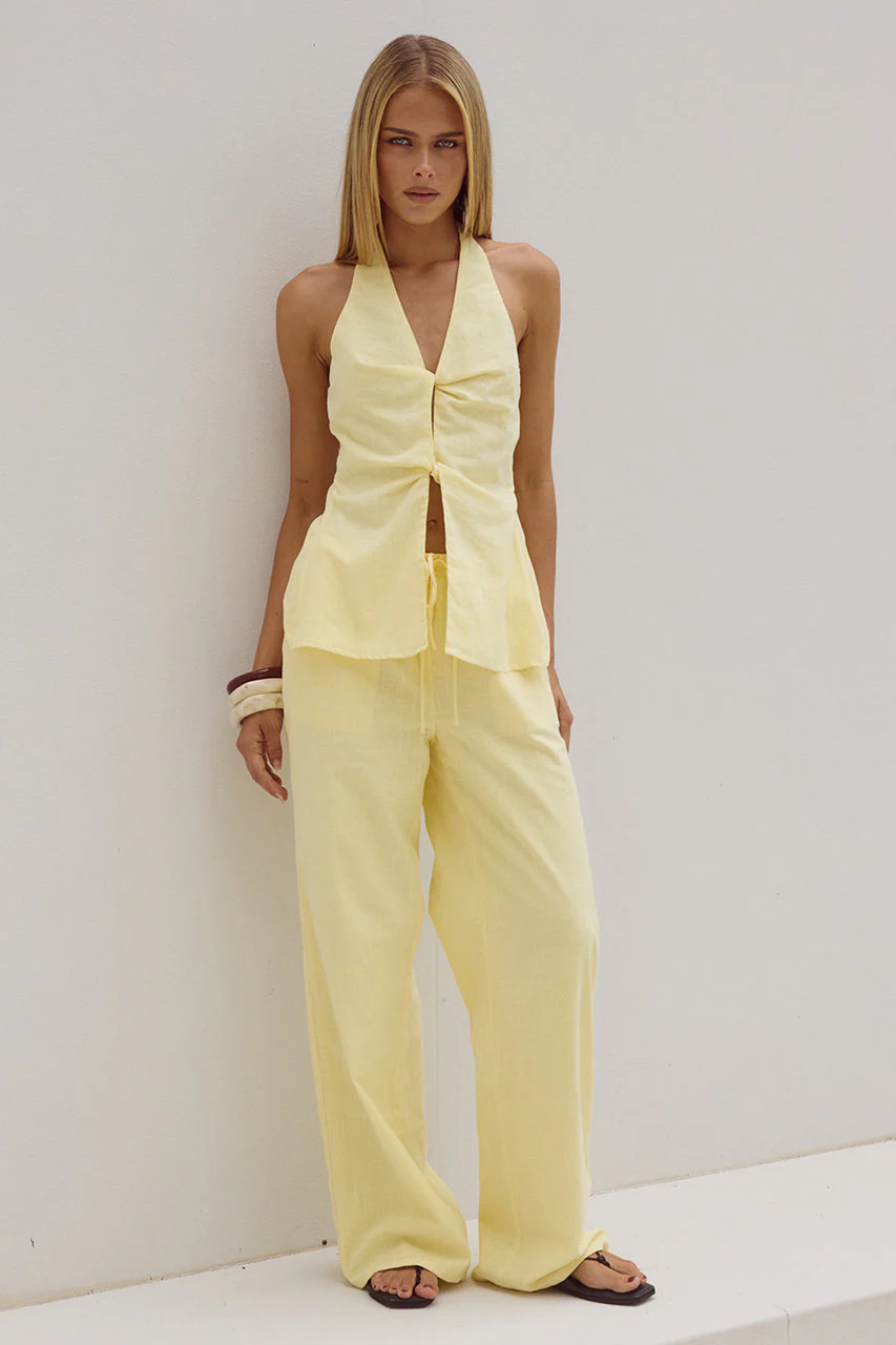 Poppy Pants - Lemon - Image 5