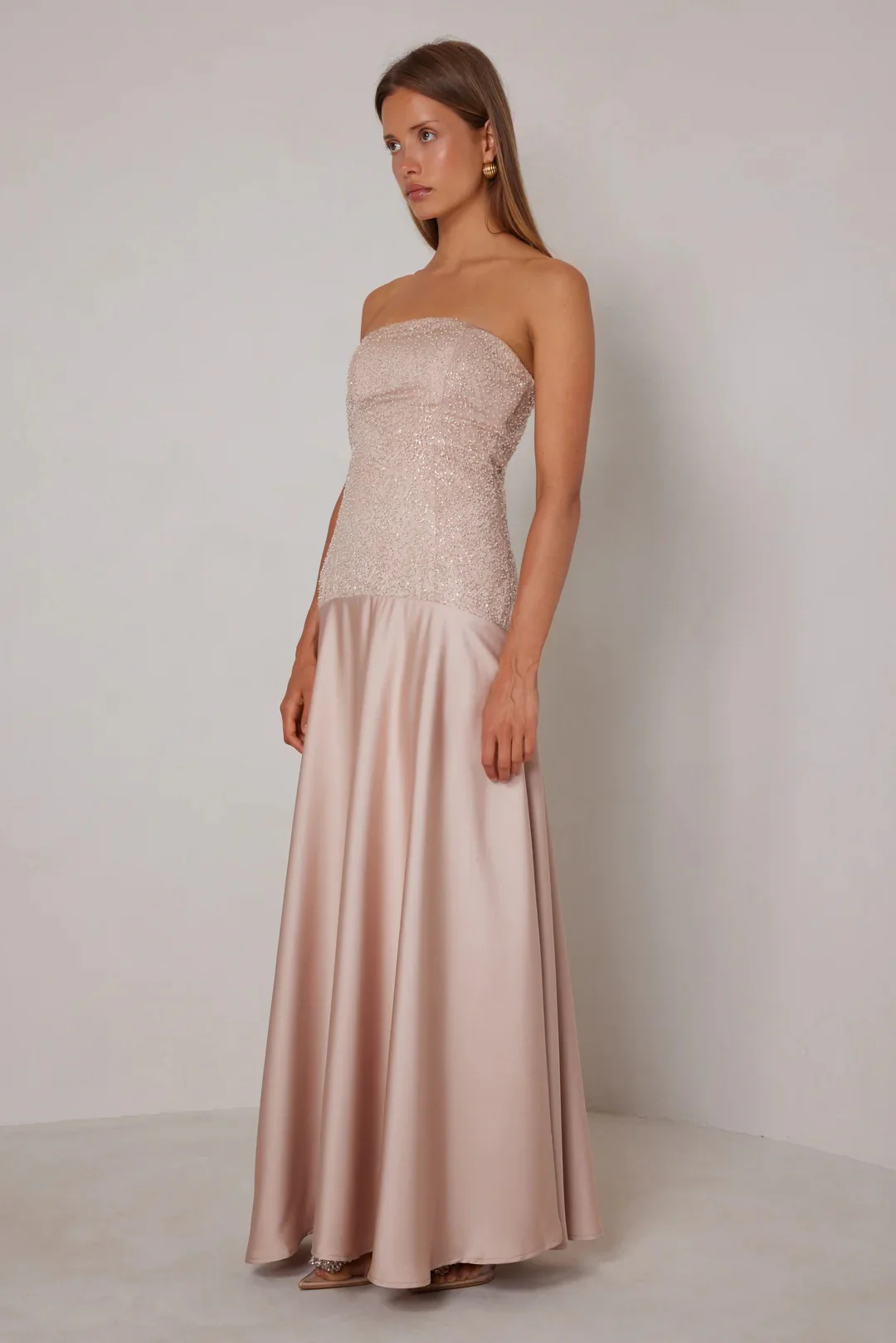 Preston Dress - Champagne - Image 3