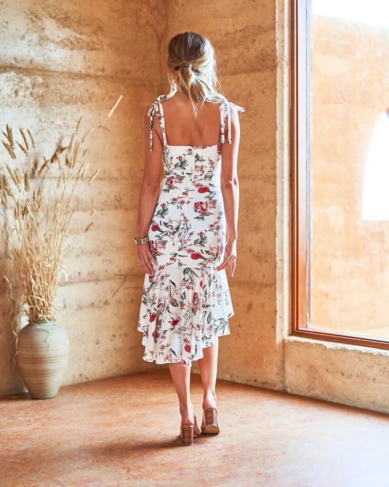Priscilia Dress - White - Image 2
