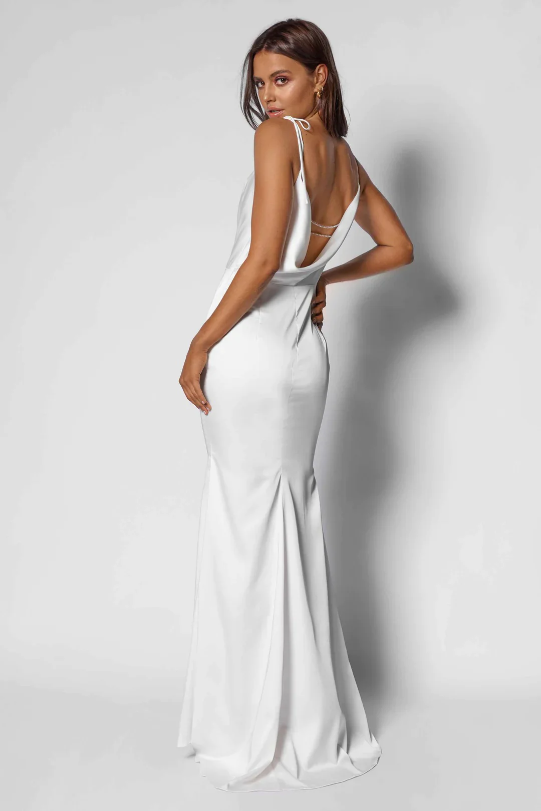 Rachel Gown - Pearl White - Image 2