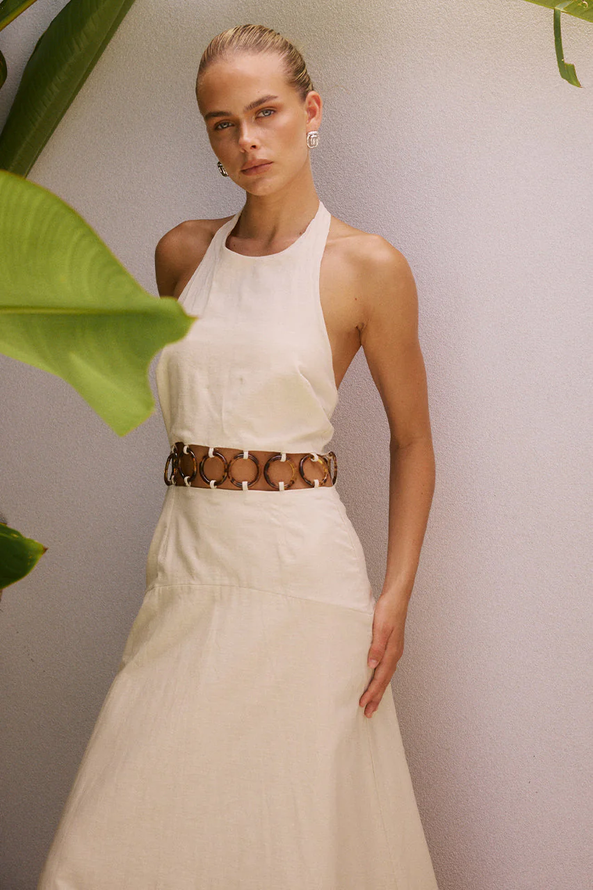 Rafini Maxi Dress - Sand - Image 5