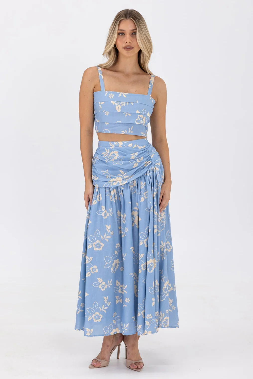 Ralene Set - Blue Flower