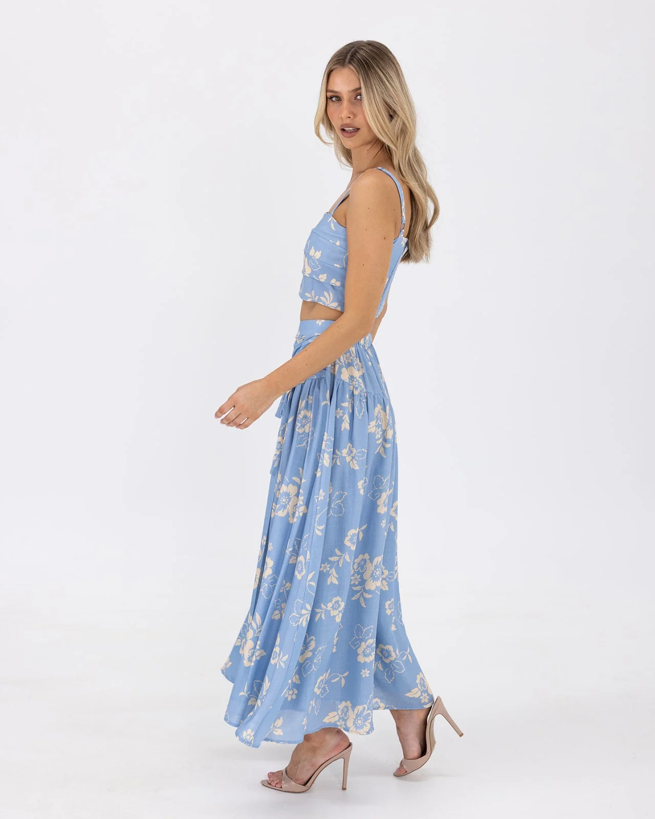 Ralene Set - Blue Flower - Image 6