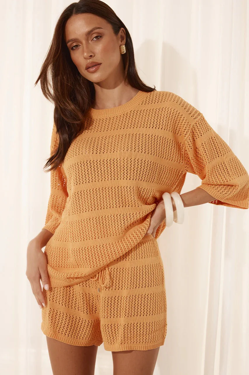 Rana Top - Tangerine
