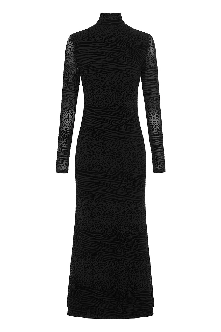 Reia Maxi Dress - Black - Image 7