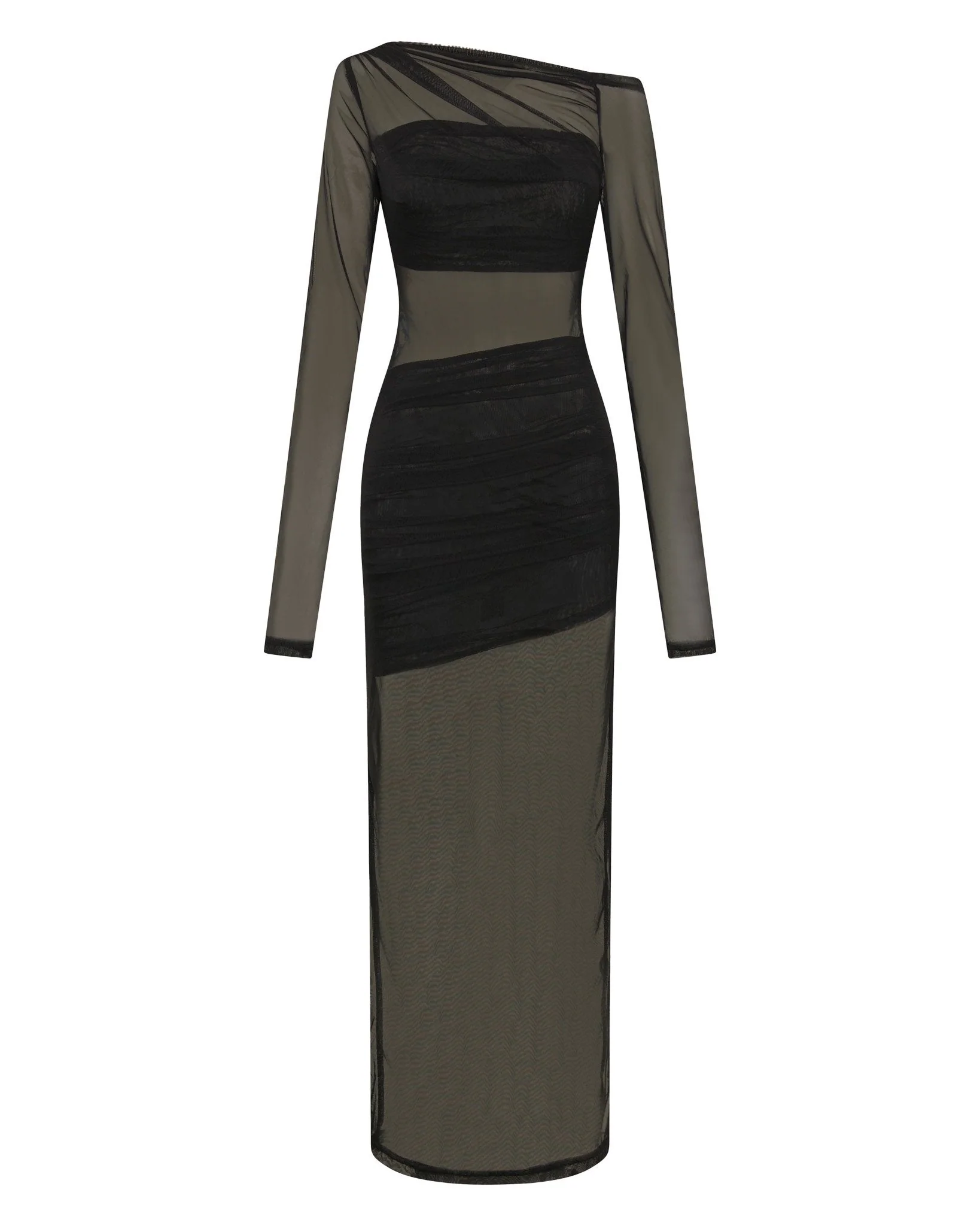 Reine Maxi Dress - Black - Image 8