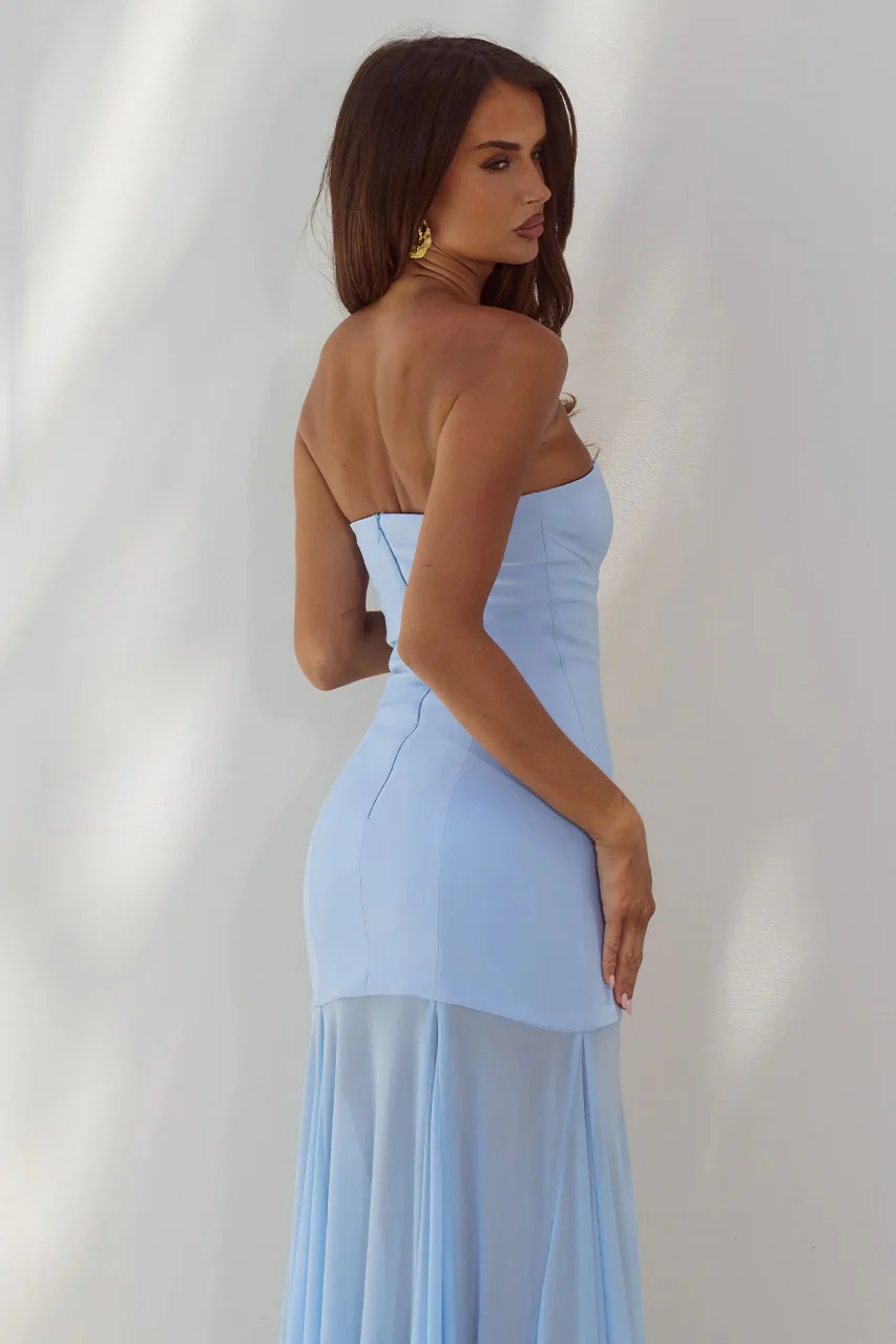 Remi Maxi Dress - Sky Blue - Image 2