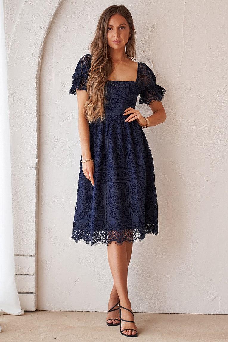 Remie Dress - Navy - Image 2