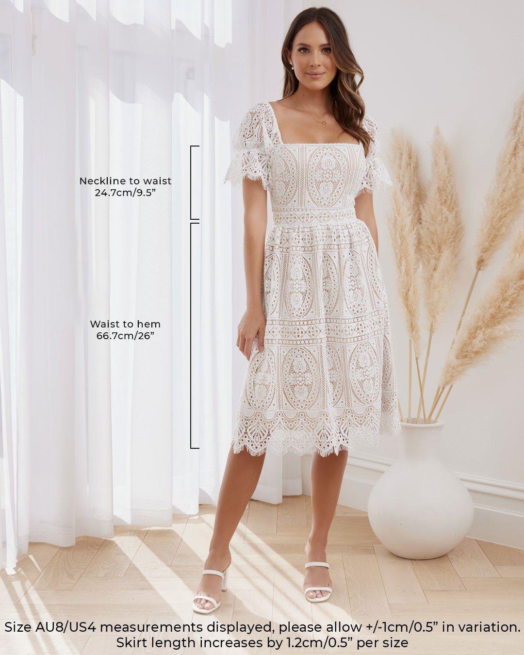 Remie Dress - Navy/Beige - Image 7