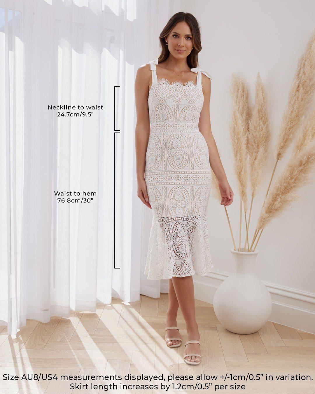 Reneylla Dress - White - Image 6