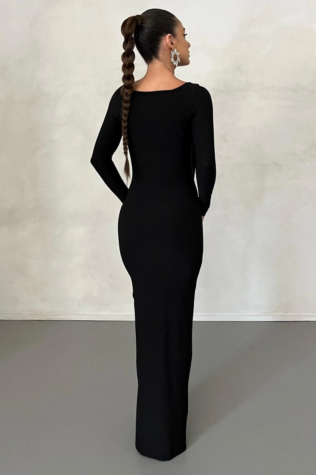 Reversible Amari Gown - Black - Image 4