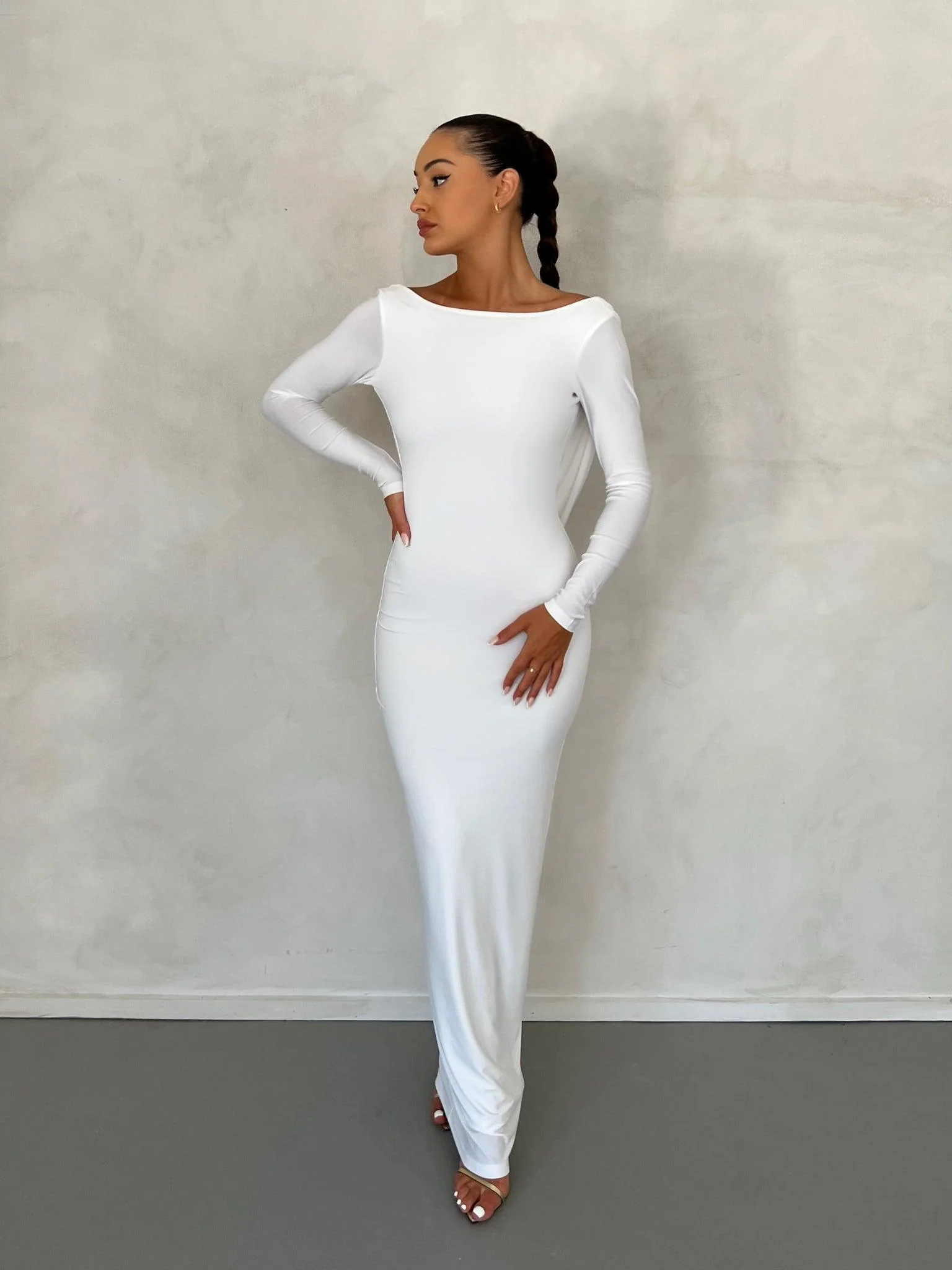 Reversible Amari Gown - White - Image 3
