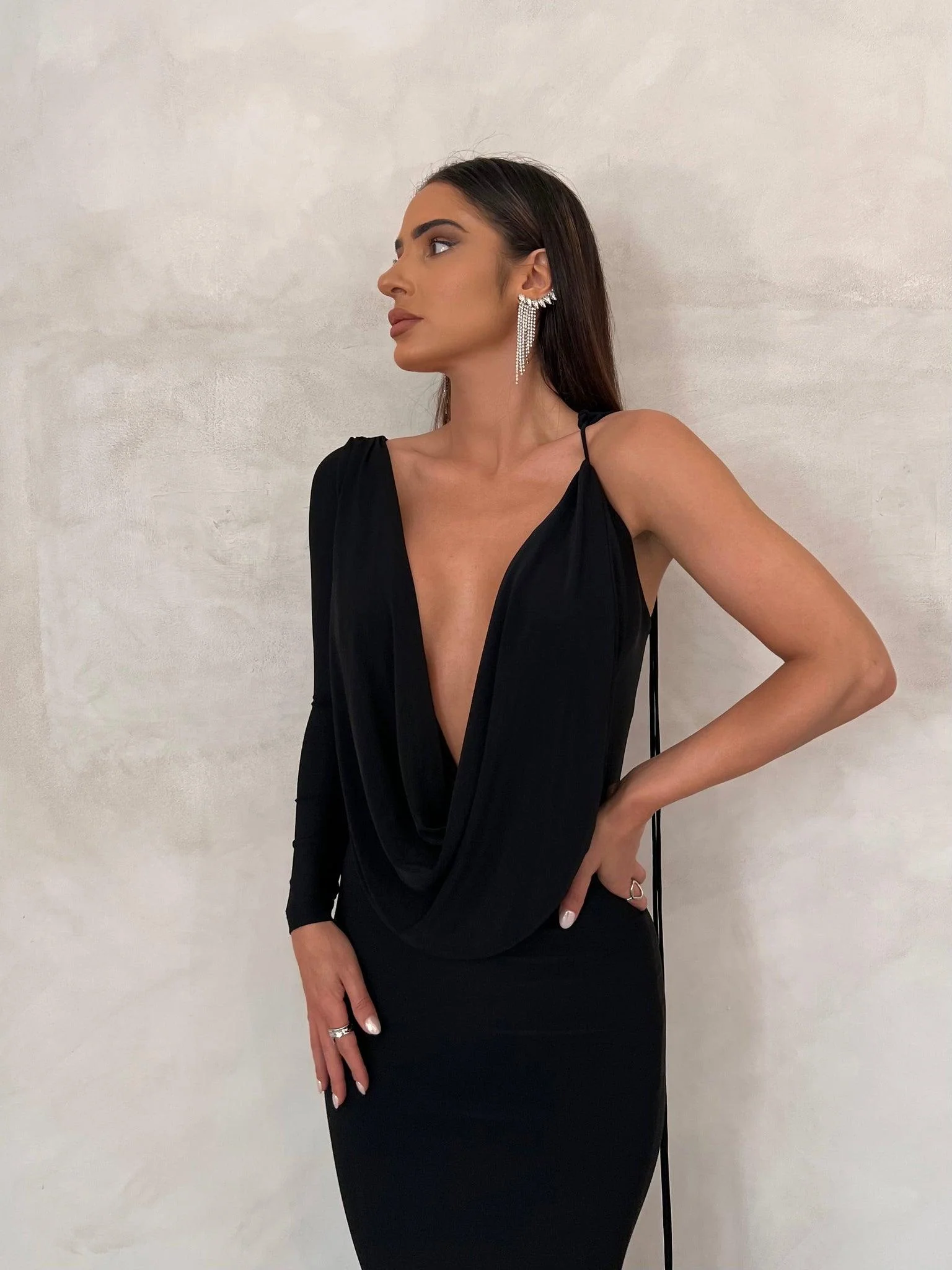 Reversible Emilia Gown - Black - Image 6