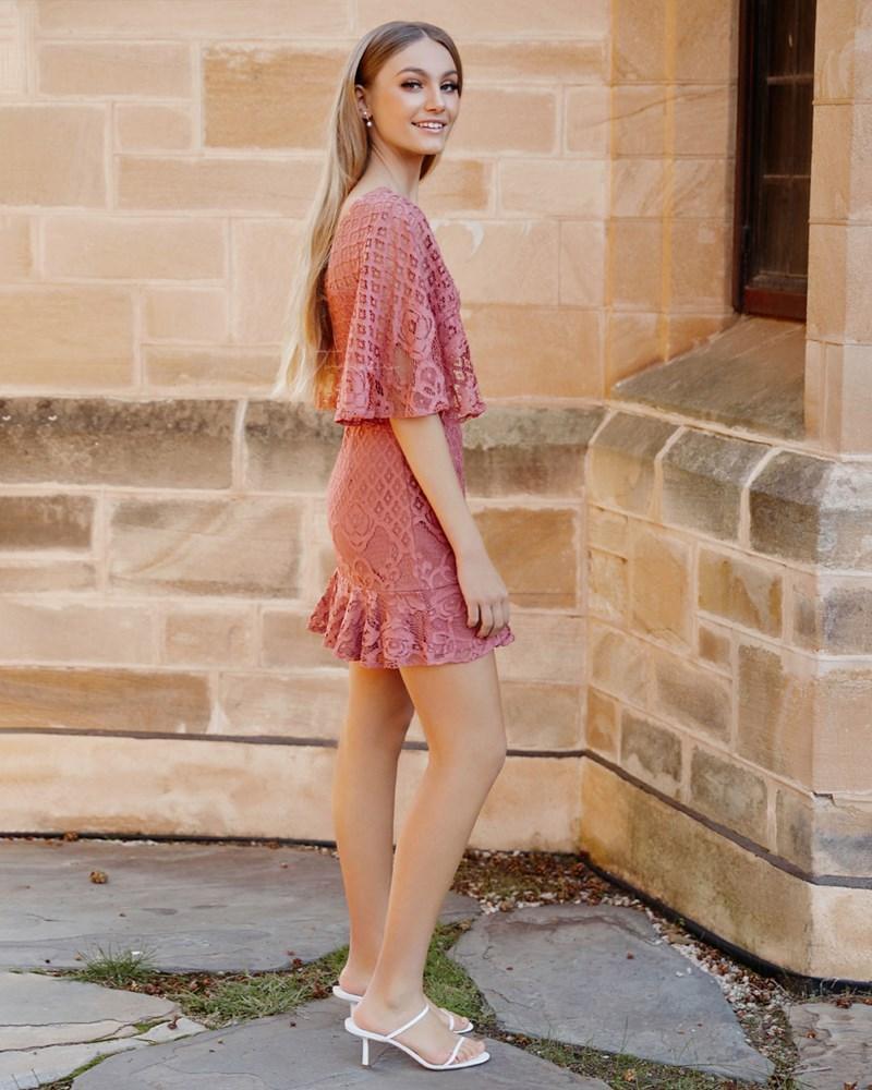 Rey Dress - Mauve - Image 3