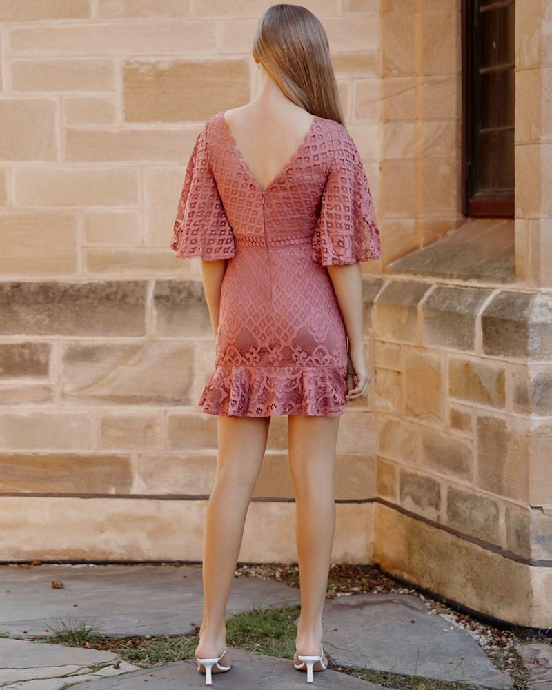 Rey Dress - Mauve - Image 4