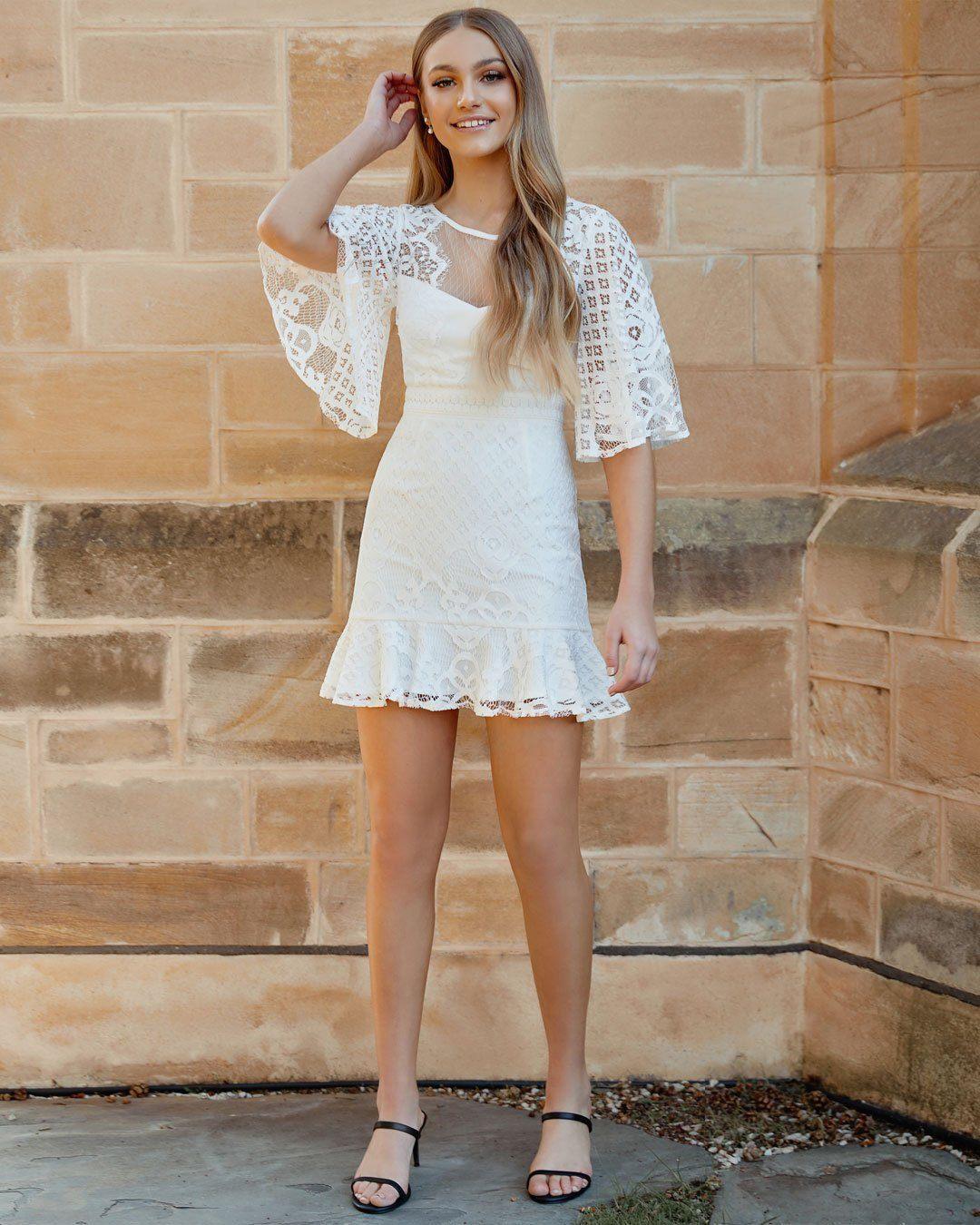 Rey Dress - White - Image 3
