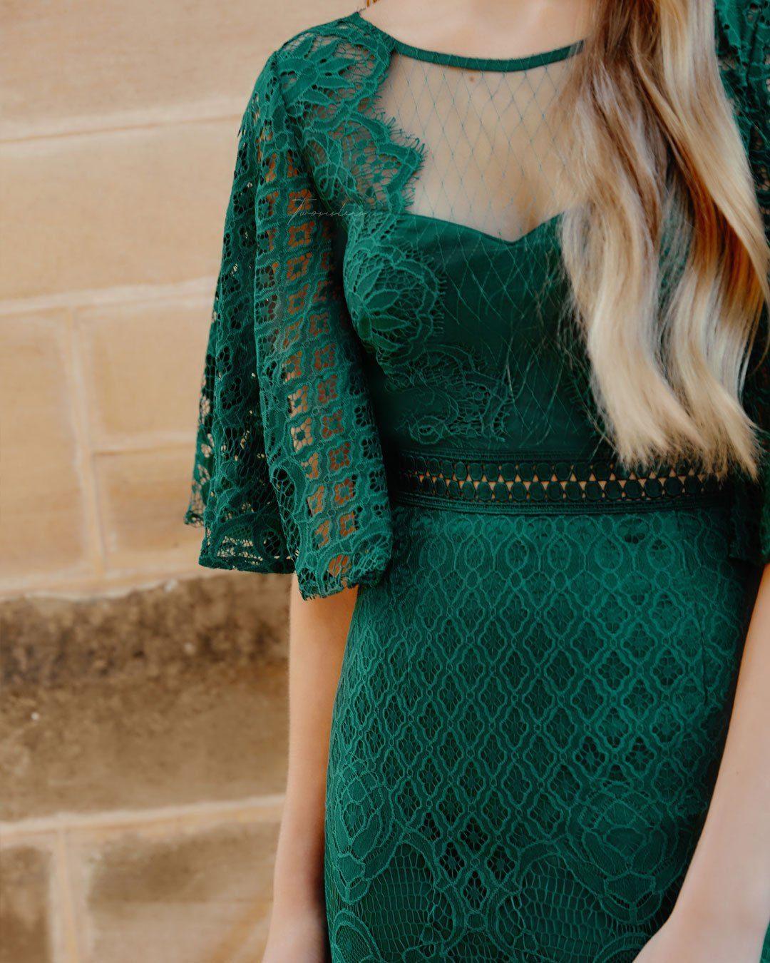Reyna Dress - Green - Image 5