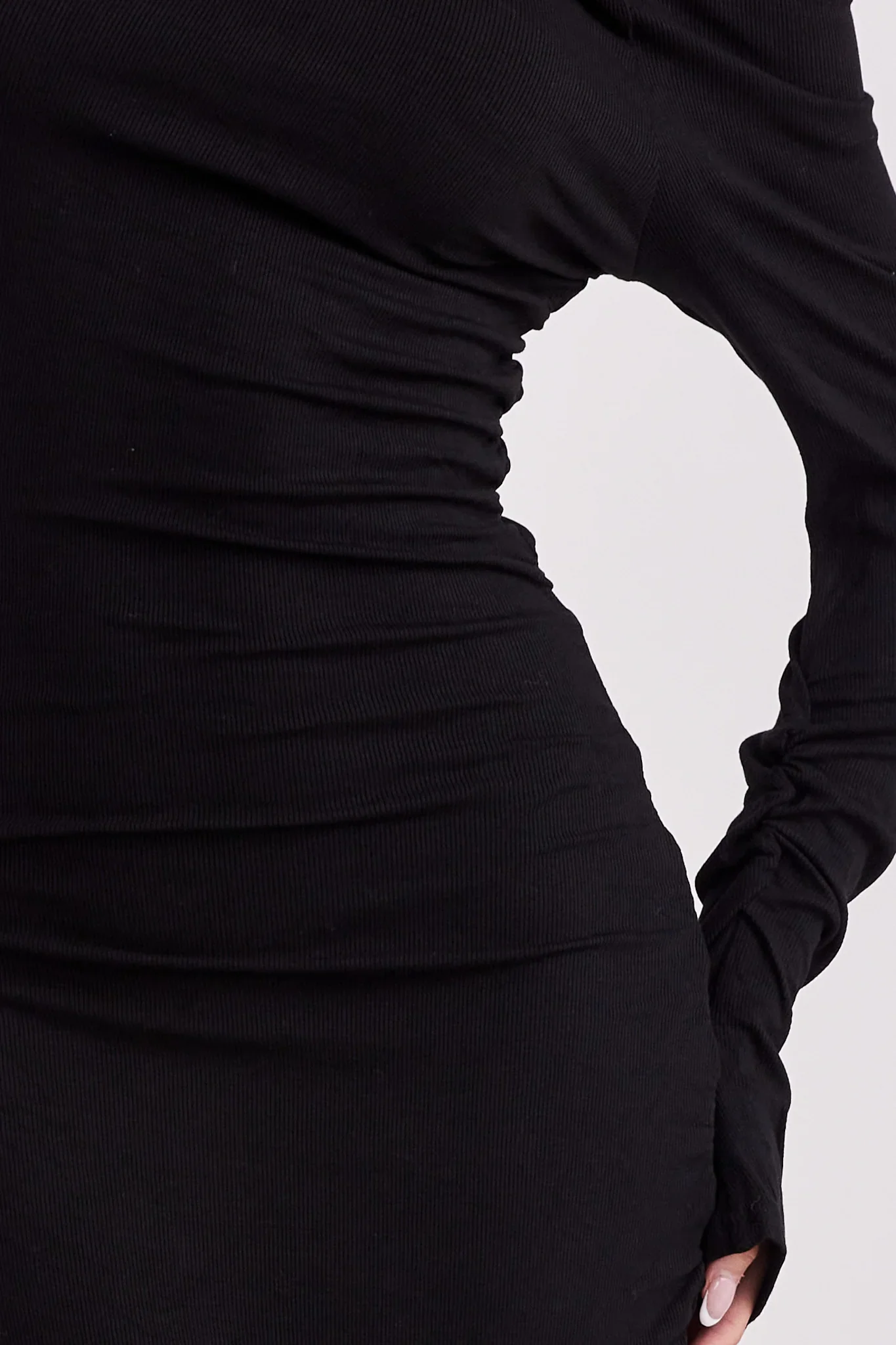 Reyna Maxi Dress - Black - Image 6