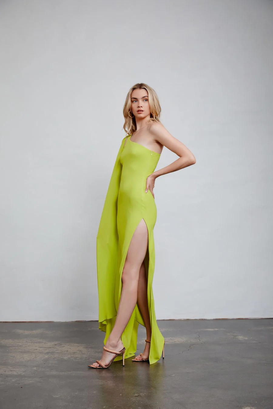 Riley Dress - Lime - Image 4
