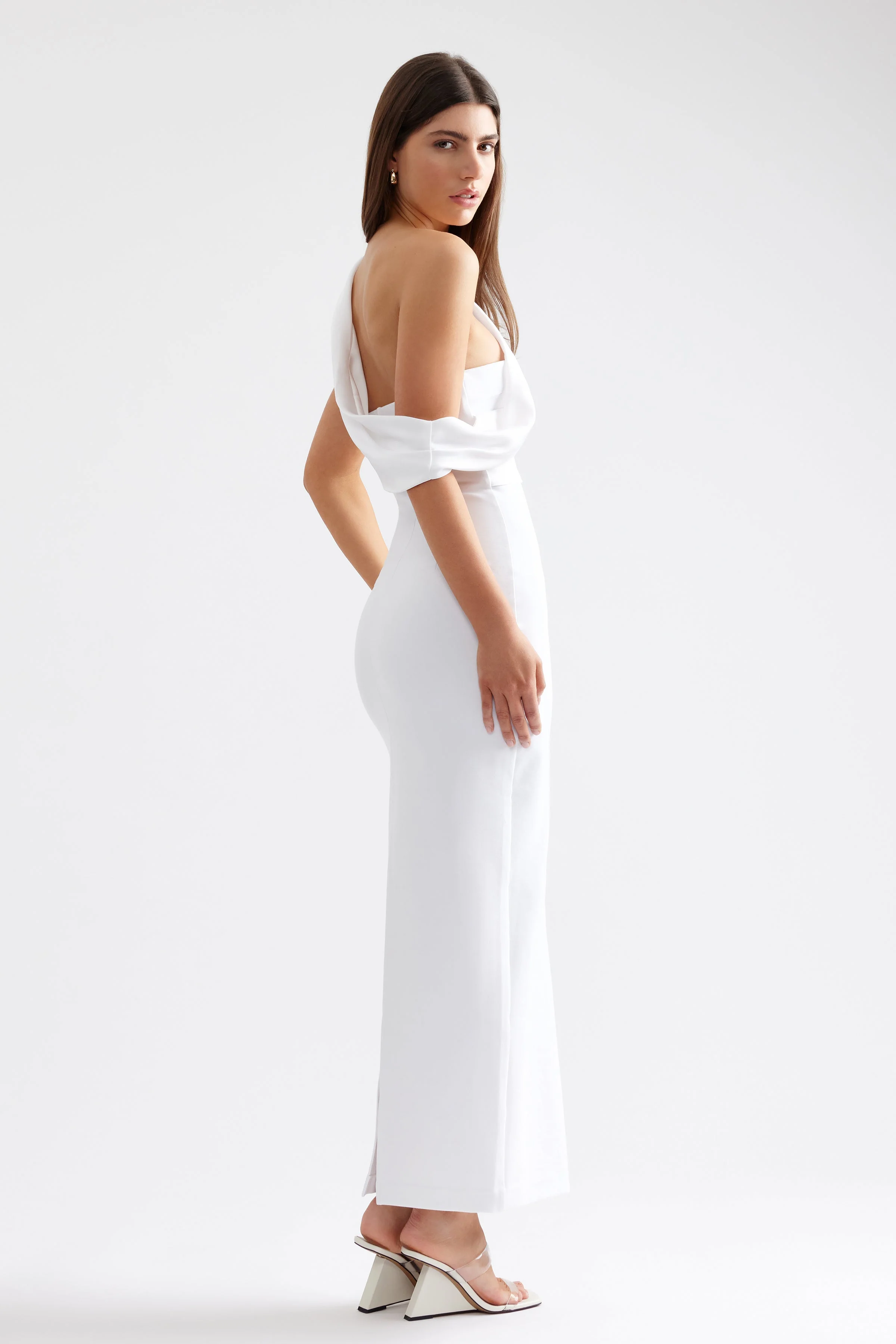 Rita Dress - White - Image 2