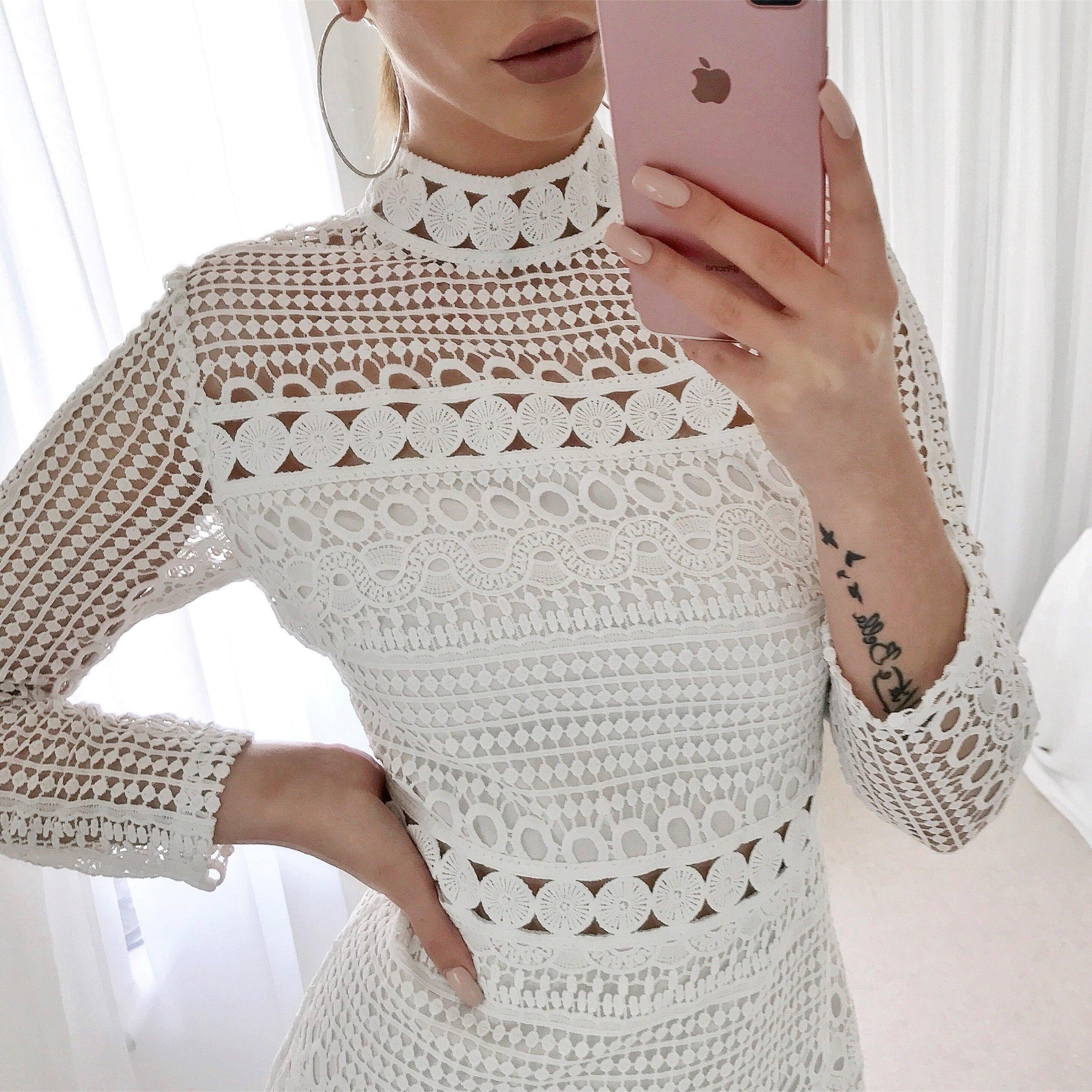 Riverdale Dress - White - Image 5
