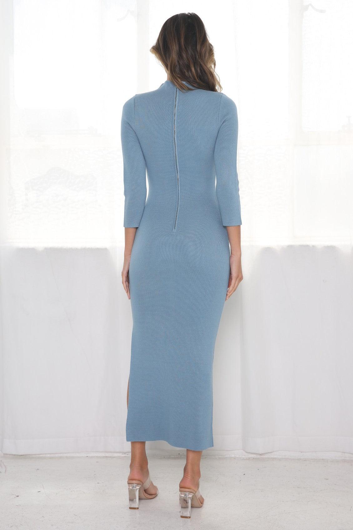 Riviera Dress - Blue - Image 6