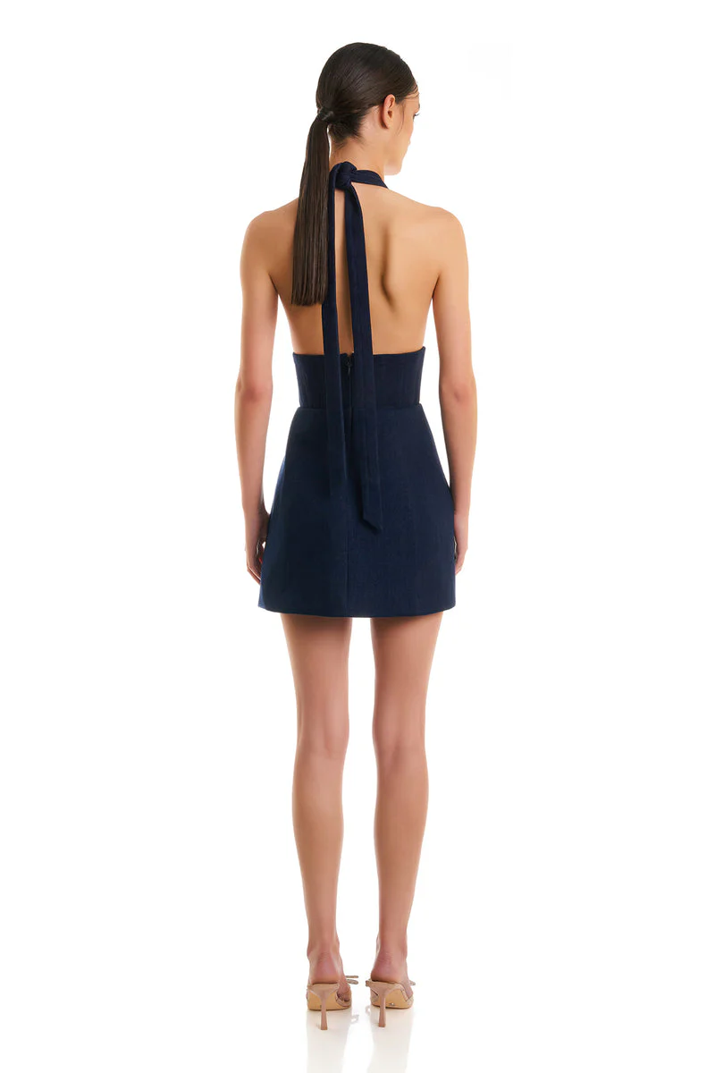 Roberta Dress - Denim - Image 2