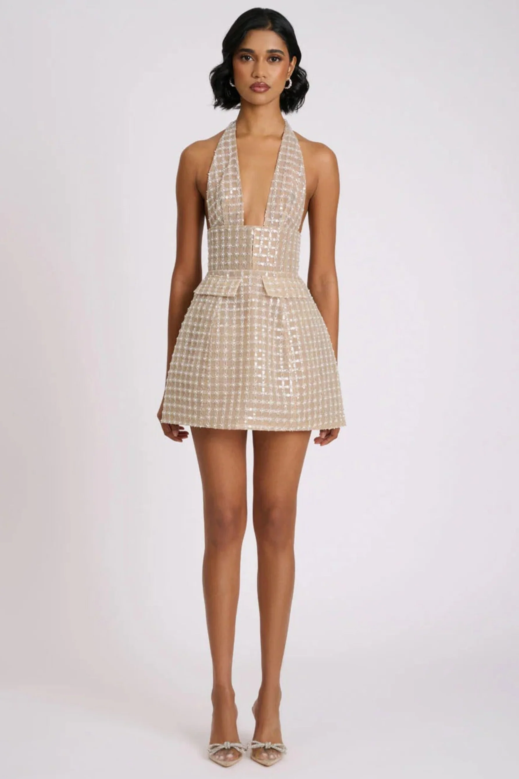 Roberta Dress - Beige