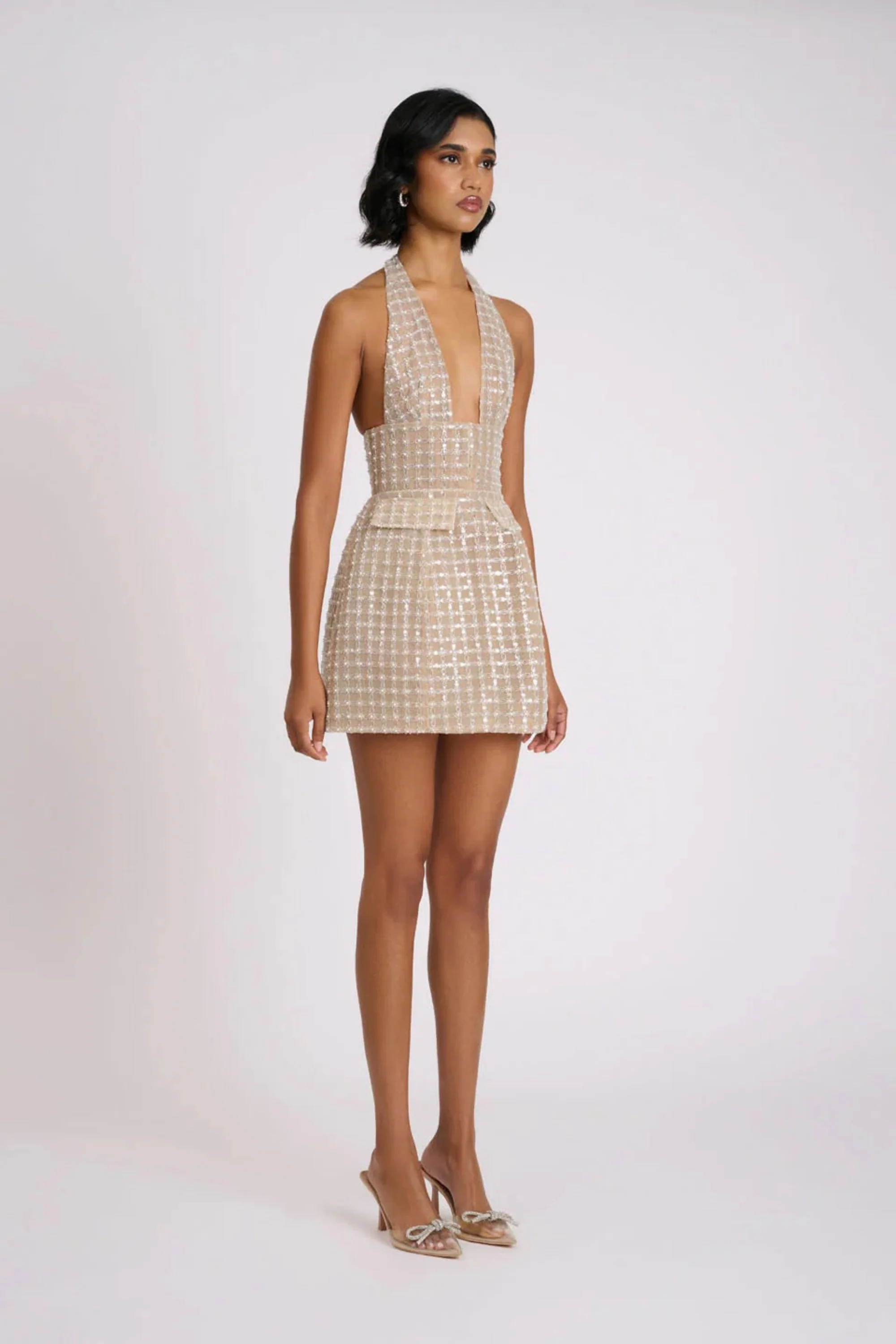 Roberta Dress - Beige - Image 3