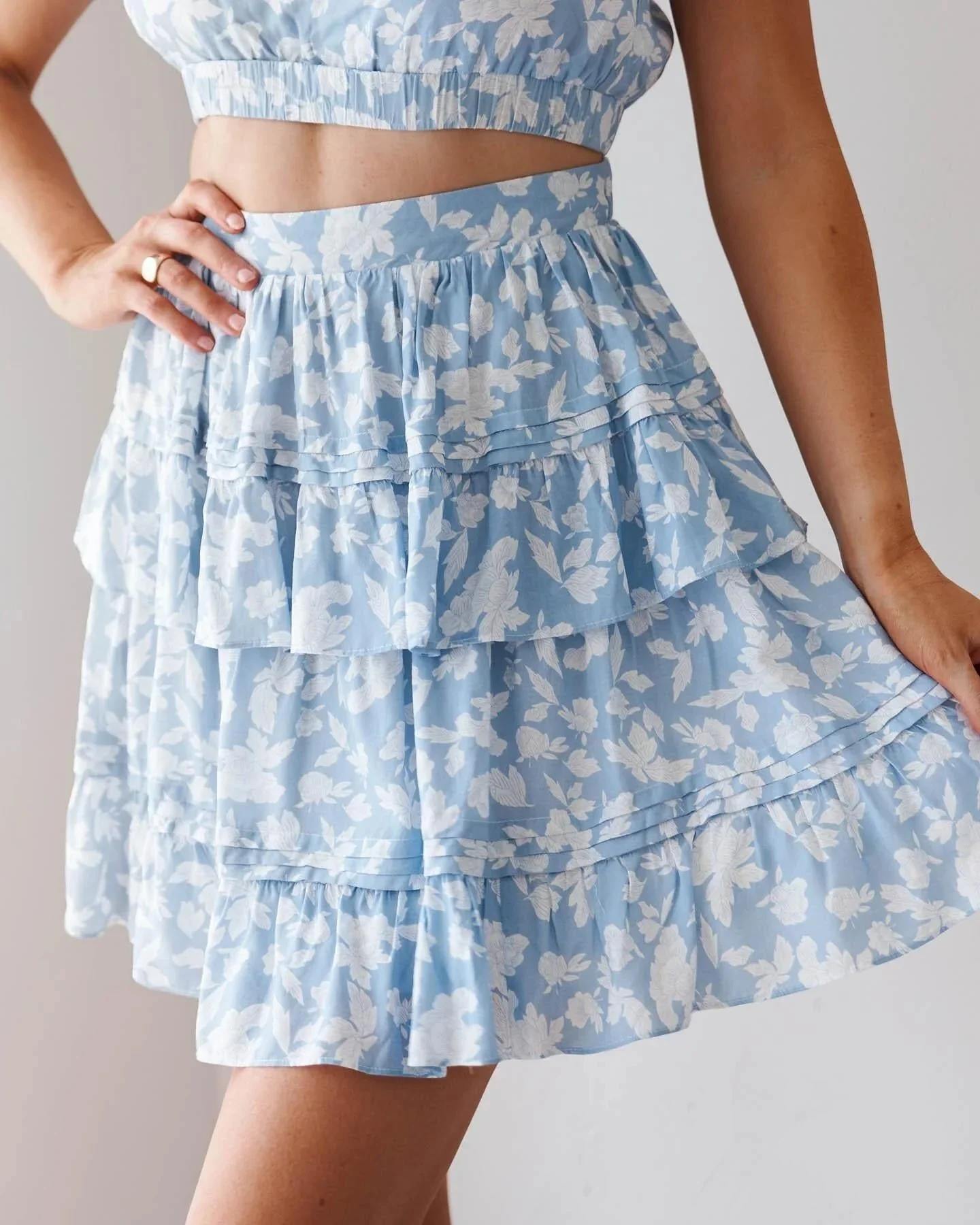 Rocio Set - Blue Floral - Image 4