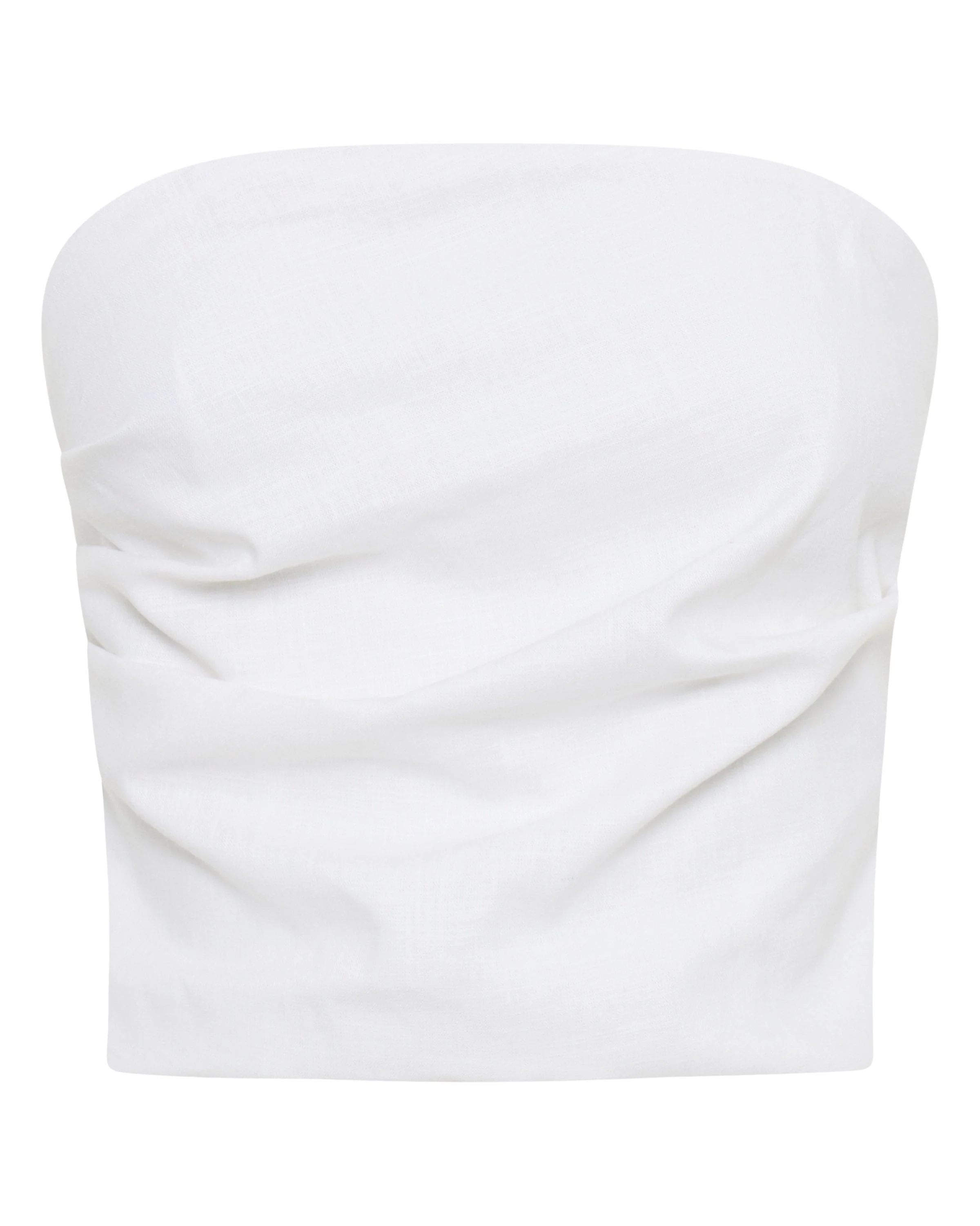Romi Linen Top - White - Image 4