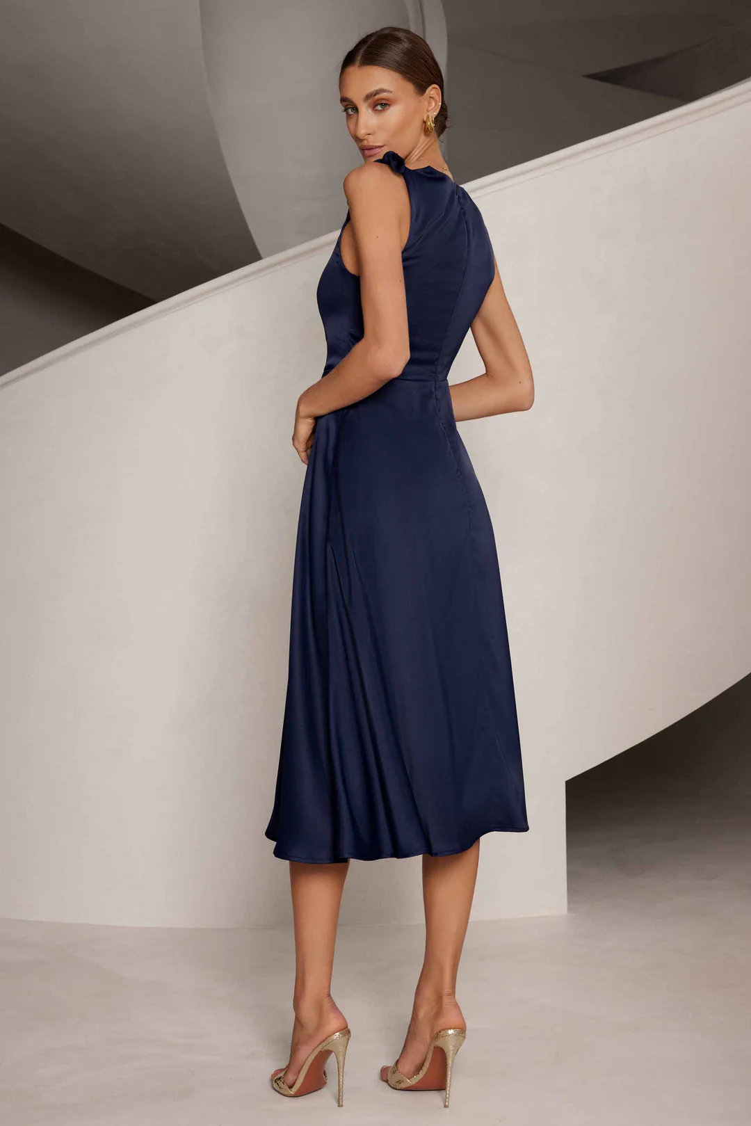 Ronan Dress - Midnight Blue - Image 2