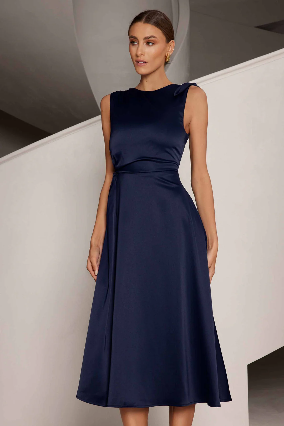 Ronan Dress - Midnight Blue - Image 3