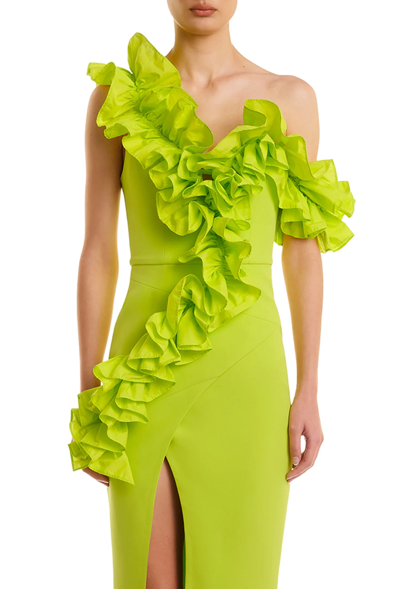 Rosanna Dress - Lime - Image 3