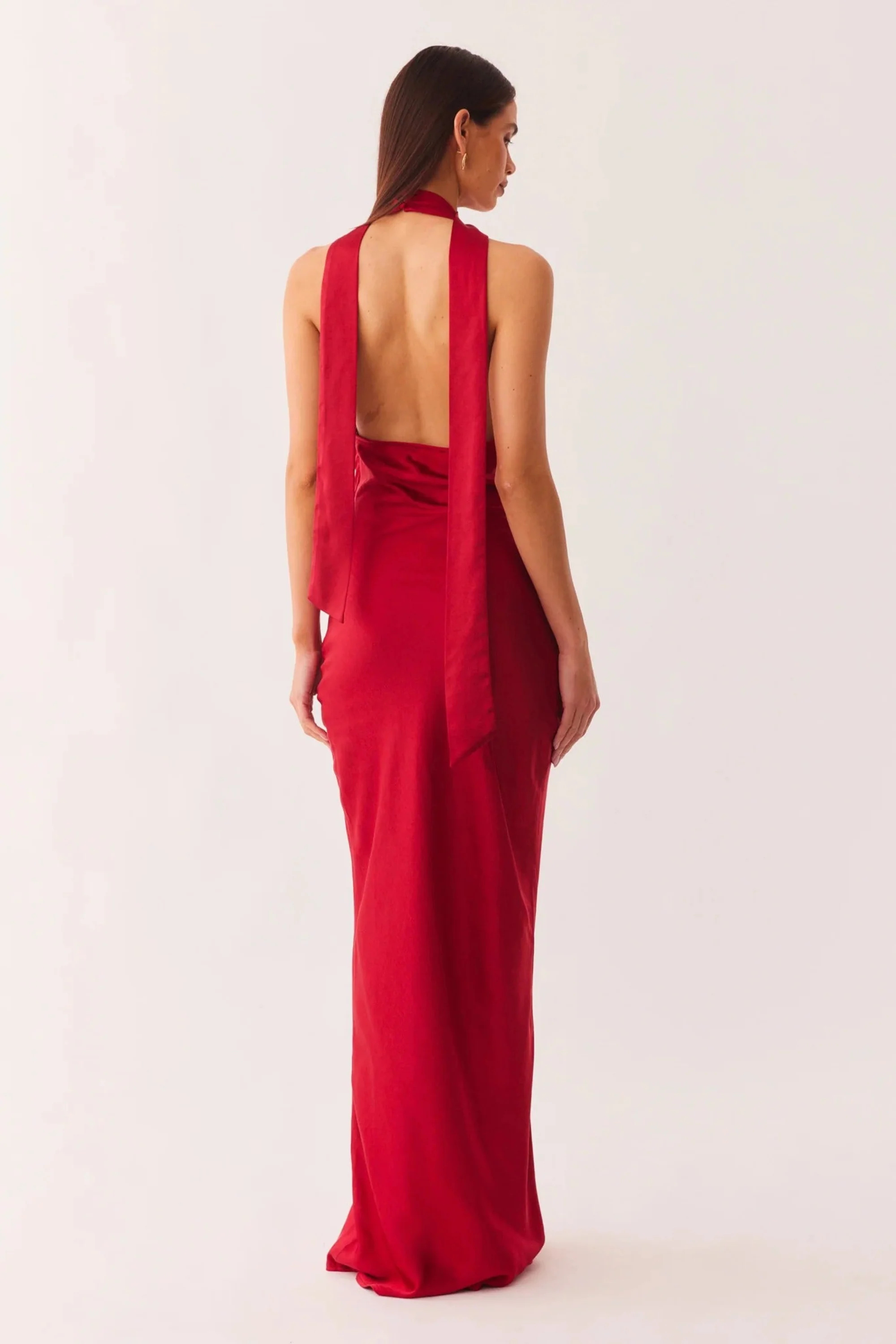 Rosanna Maxi Dress - Red - Image 2